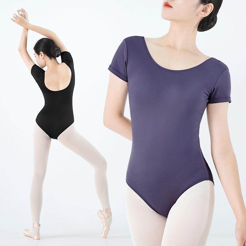 舞蹈服女练功芭蕾形体夏短袖成人2023新款中国古典圆领连体服,鲜花速递/花卉仿真/绿植园艺,割草机/草坪机,淘宝优惠券,粉丝福利购,淘宝优惠卷
