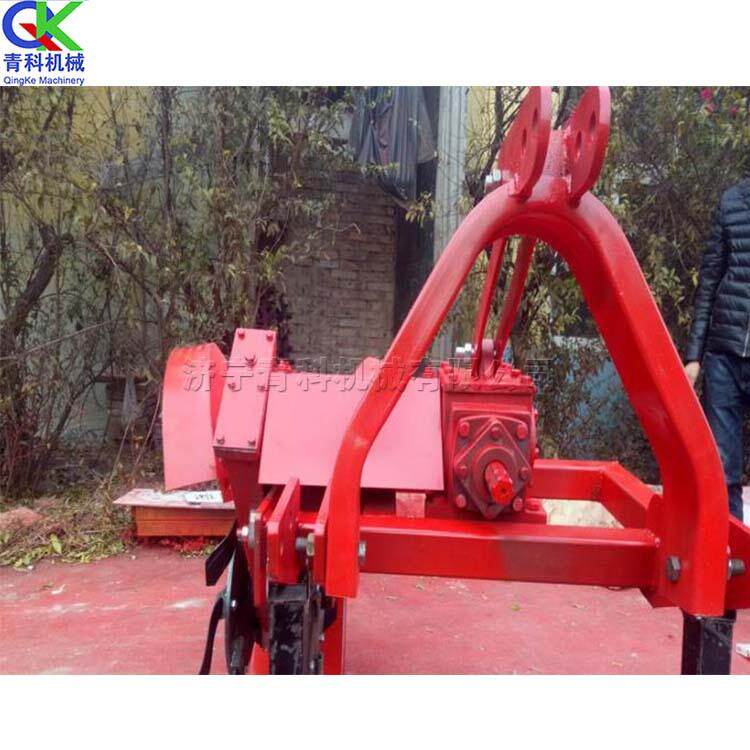 拖拉机后置式大葱挖沟机 核桃果园开沟施肥一体机 桑田挖沟机器