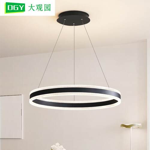 大观园客厅吊灯新款餐厅灯简约现代个性温馨卧室书房中山灯具055L