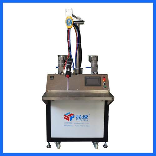 大流量双液ab硅胶水半自动灌胶机注胶机手持式手动小型滴胶机设备