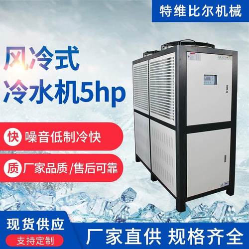 5hp工业冷水机工业注塑吹瓶模具焊接冷却机厂家风冷式冷水机
