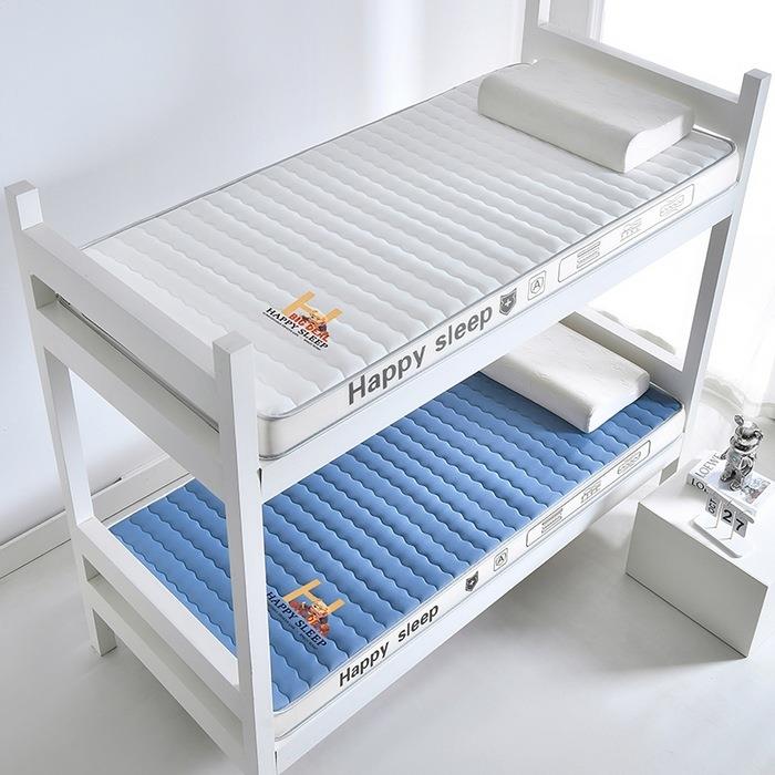 新款A类牛奶丝乳胶床垫慢回弹记忆海绵床垫-学生宿舍单人床垫