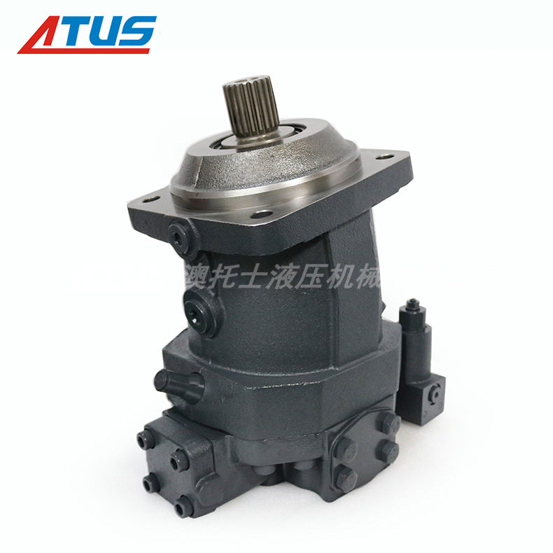 变量液压马达A6VM80型号高速柱塞马达斜料机同步马达