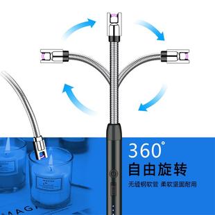 高档点炮仗神器鞭炮电子加长嘴户外打火机新型耐用点火棒枪放烟花