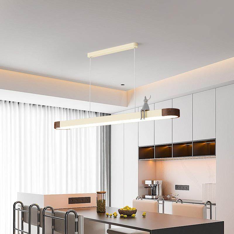 中古餐厅吊灯奶油风一字长条饭厅灯复古餐桌新款设计师岛台吧灯具,电子元器件市场,其它元器件,淘宝优惠券,粉丝福利购,淘宝优惠卷