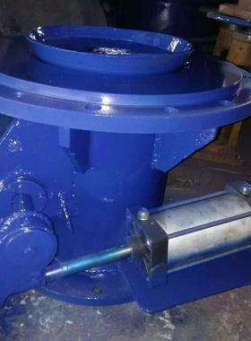 阀门气动钟阀钟形卸料阀球面偏置式气动钟阀Q648MX钟型阀