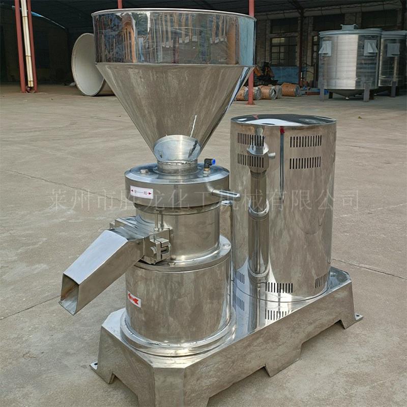 定制不锈钢立式胶体磨 卫生级高速胶体磨 果酱芝麻花生酱研磨设备