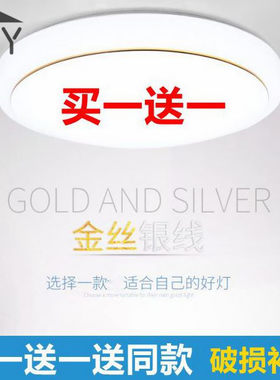 卧室客厅房间过道玄关阳台26 30 35 40CM厚度10公分圆形led吸顶灯