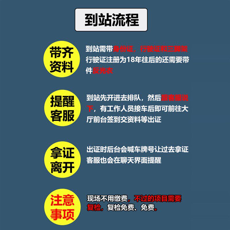 广州汽车年审代办年检汽油小车电车小货车异地车检测六年上线检车