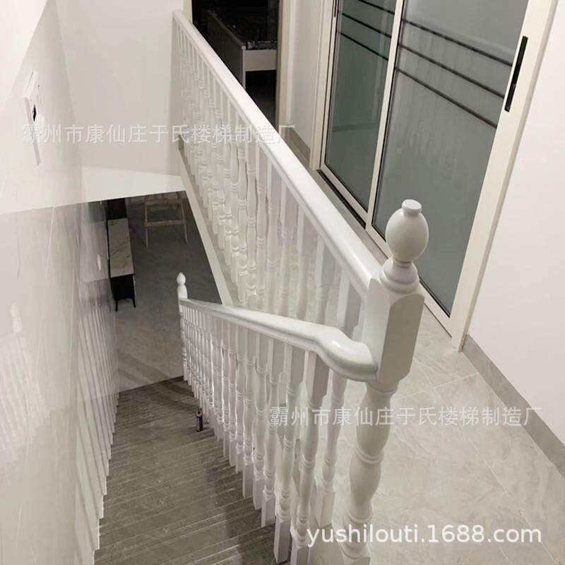 欧式约阳台复护栏0998实木烤漆式阁楼别墅简楼楼扶手梯子防滑耐磨