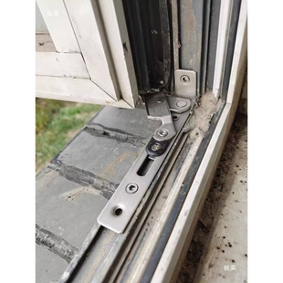 断桥铝推拉铰链隐形配件暗合页窗户合页门窗304不锈钢平开窗风撑