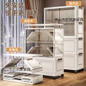 免安装 儿童衣柜多层宝宝衣物收纳柜家用卧室折叠储物柜婴儿小衣橱