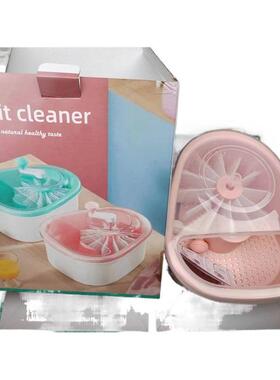 免手洗果蔬用清洗机淘.甩AL102136干机家小型沥水篮脱水器果淘洗