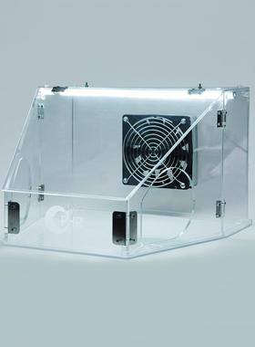 PIR高达灯模型素组打磨CTB抛光H防尘密O封箱吸尘LED水贴微雕打磨