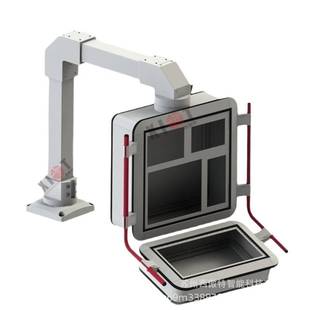 悬臂控制箱 机床悬臂操作箱 铝合金触摸屏电控箱 机械设备配件