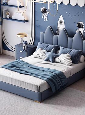 MG实B7MTB5-2网红儿童女孩公床主男孩男床童卡通小户型木现代简约