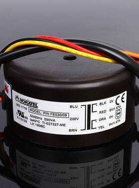 箭猪15W 30W 50W 80W双6V 9V 12V 15V 18V 25V环型变压器环牛