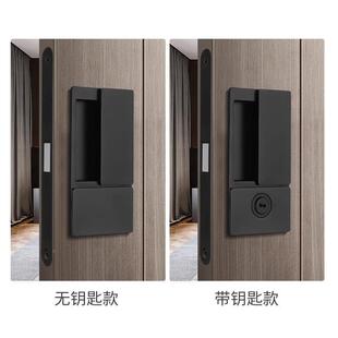 A门handle室锁室34947门内隐形门卧磁吸静音房门锁内嵌式暗藏移门