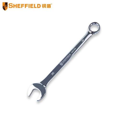 钢盾0171汽36公制精抛光两用加长扳手修专用工具精抛光S扳WPZ两用