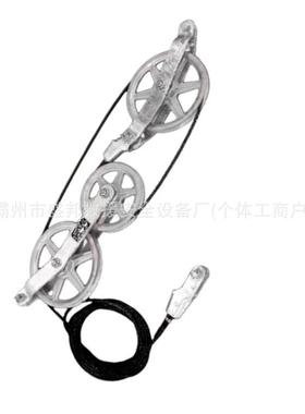 柔6790性接触网配件铁路电气放滑轮补组偿装置棘化轮线金具