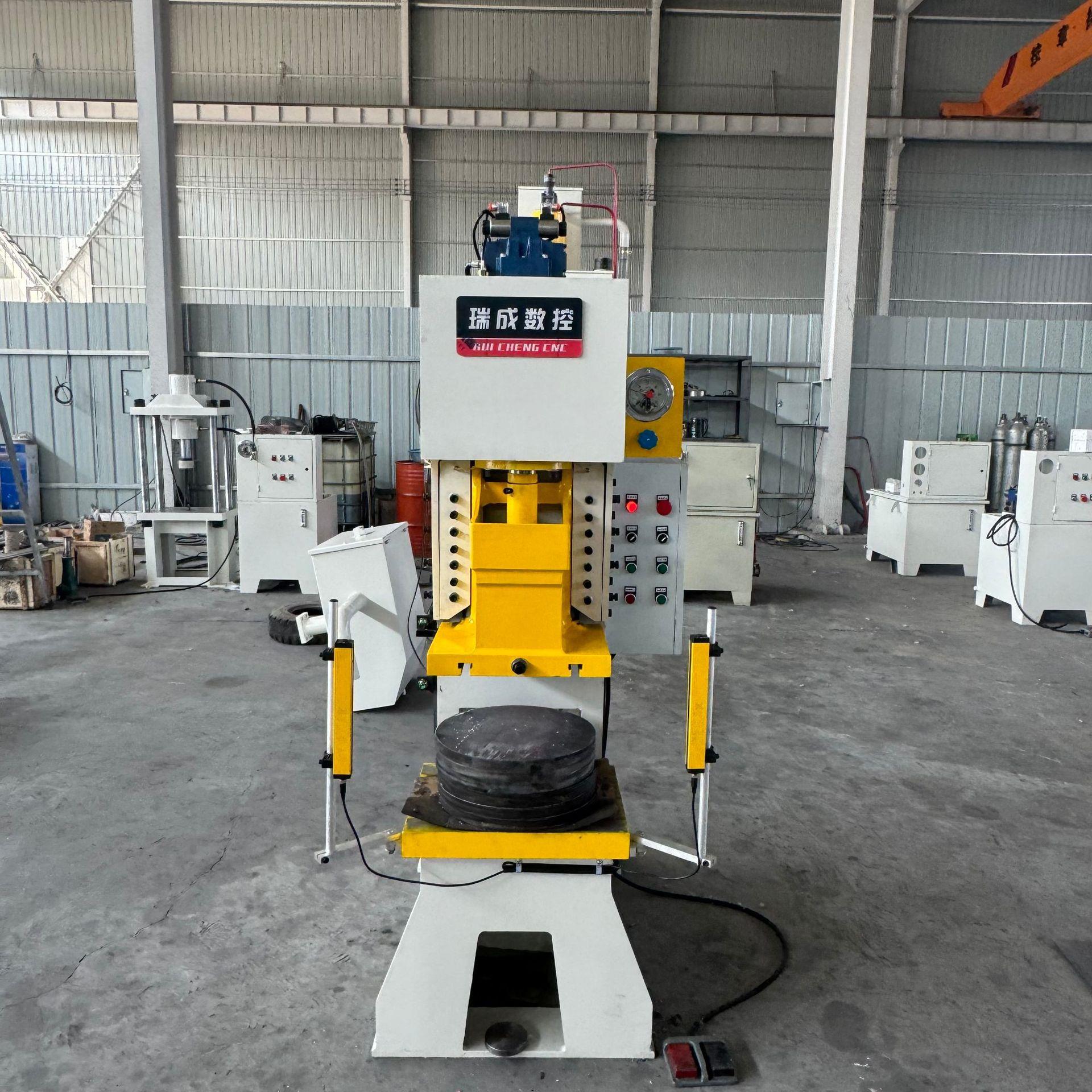 20T冲孔压制液压冲床20T快速伺服油压冲床可定制