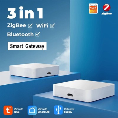 Tuya ZigBee Multi-mode Gateway Hub Smart Home WiFi Bridge Bl