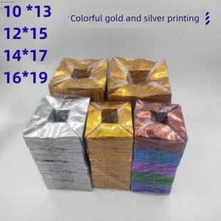 金锭半成品银锭手工折纸金纸锡箔纸加厚切角半成品锭