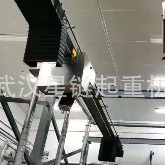 洁净电动葫芦无尘车间行车葫芦轨道带风琴罩起重设备防尘智能葫芦