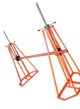 KORT框架放线架KRT-5载荷50KN线盘可自动旋转采用优质合金钢耐用