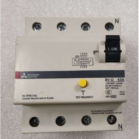 BV-D 2P 63A 小型漏电断路器 家用工业两相漏电保护开关原装现货