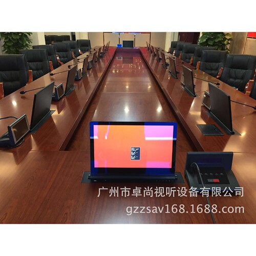 超薄液晶屏升降器/会议升降系统设备一体机电动升降器/桌面升降机