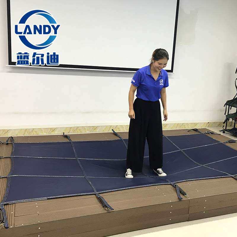 恒温泳池加热保温 安全网防尘防护布 PP安全网覆盖布pool cover