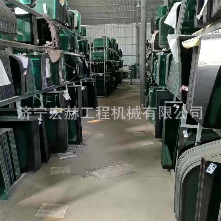 装载机钢化玻璃ZL50F 30F前档 后档 门上 前侧 铲车配件 厂家