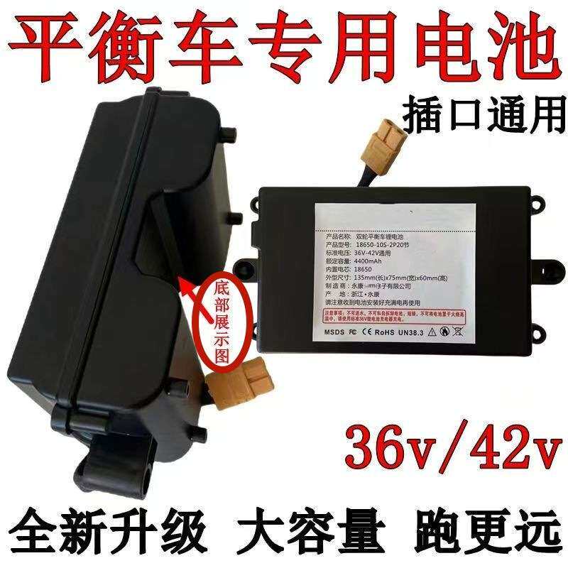 电动平衡车电池36v通用42v大容量耐用双轮儿童漂移扭扭车电瓶系梦