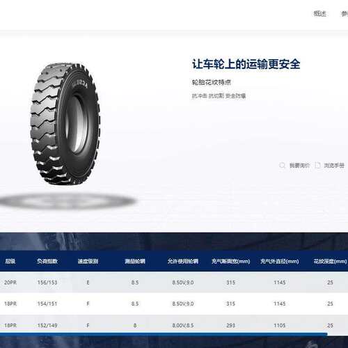 前进 (ADVANCE)11.00R20轮胎 GL923A+花纹矿用卡客车轮胎