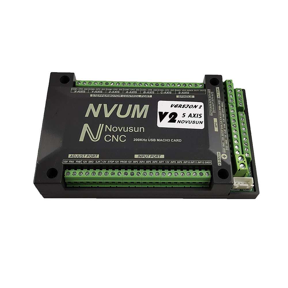 新款以太网MACH3接口板6轴控制卡，NVEM CNC 控制器