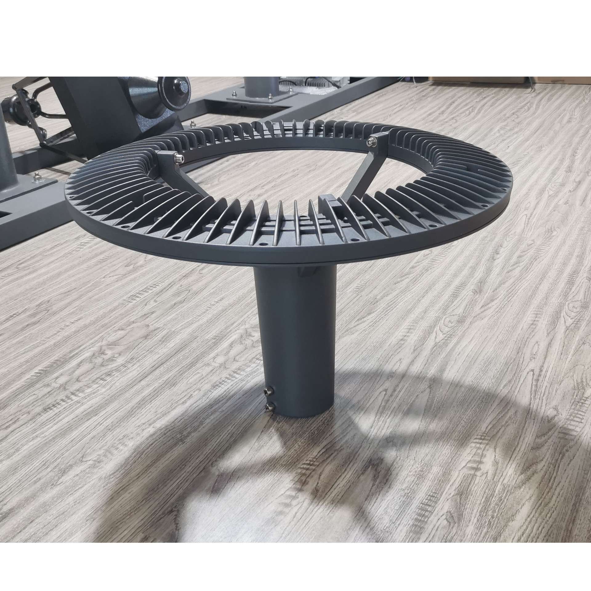新款飞碟环形铝制庭院灯中高档LED花园别墅灯户外专用60管