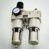 10过滤器 油水分离器二联件 1寸调压过滤器 AC5010 AW5000 AL5000