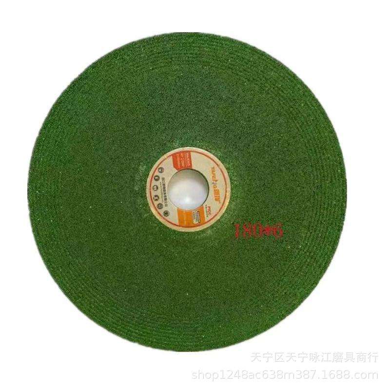 雅锋牌150*6*22不锈钢角磨片树脂砂轮片磨光片 打磨片 绿色切割片