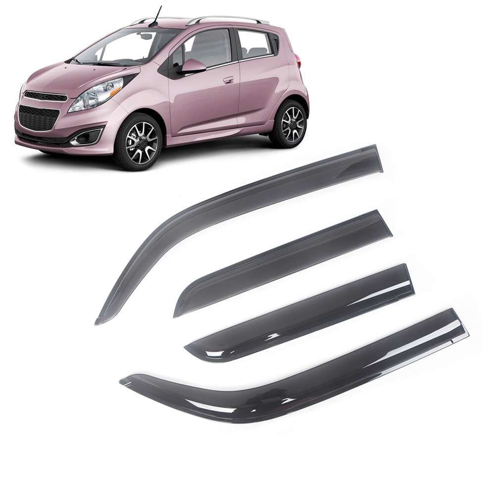 适用雪佛兰Chevrolet Spark M300 2009-2015晴雨挡侧窗导流板雨眉