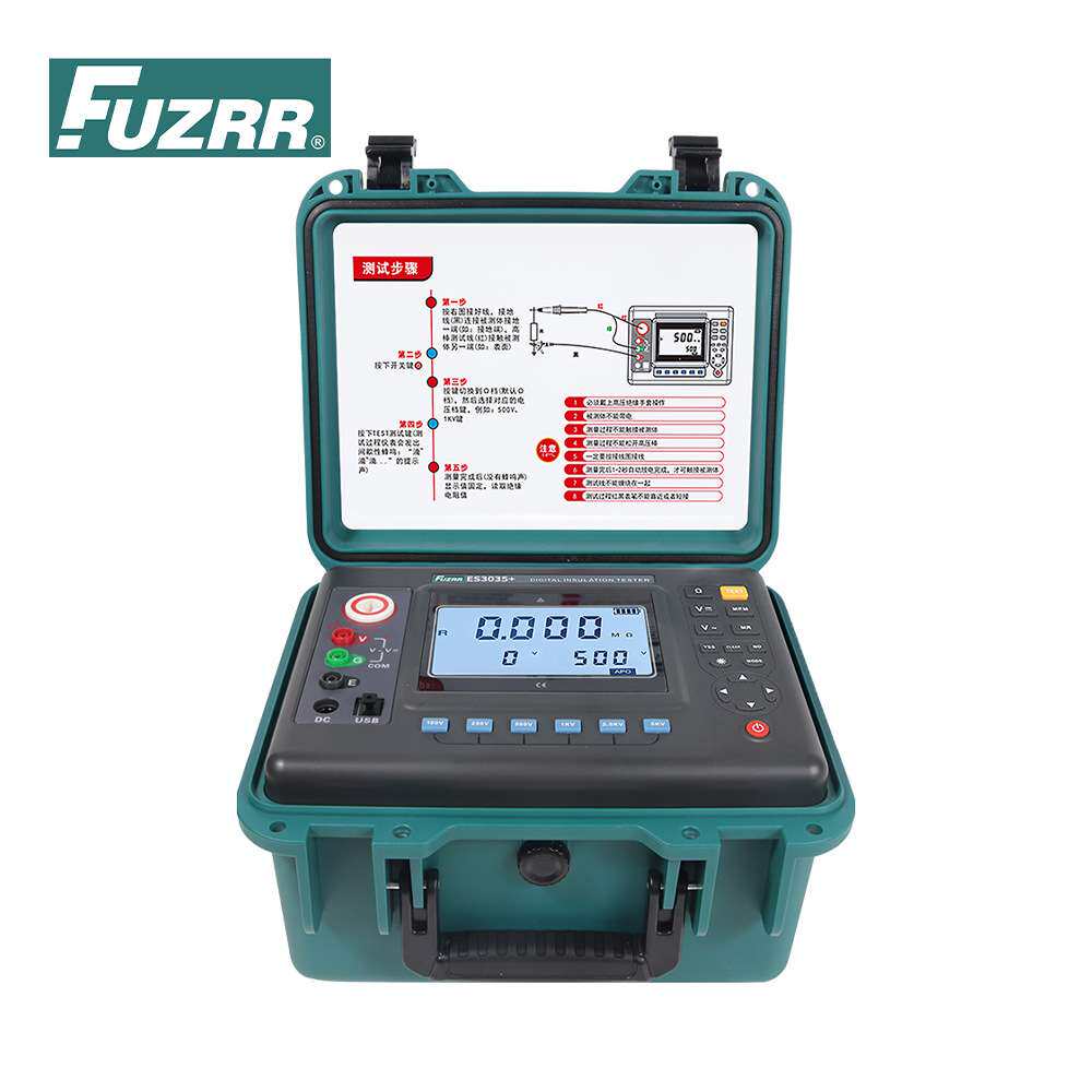 ES3035+数字绝缘电阻兆欧表100V,250V,500V,1000V,2500V,5kV
