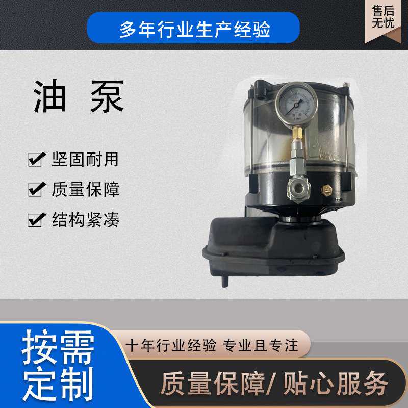 搅拌站主机电动黄油泵自动黄油泵压力大出油快操作简单厂家供应