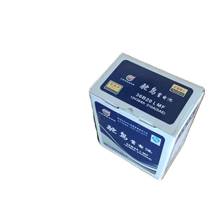 驼鸟蓄电池36B20L 12V36AH厂家直供 铅酸蓄电池