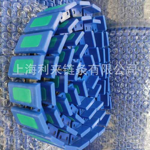 利来HF843附胶塑料链板 含底链链条 高速直线大拉力输送机配件
