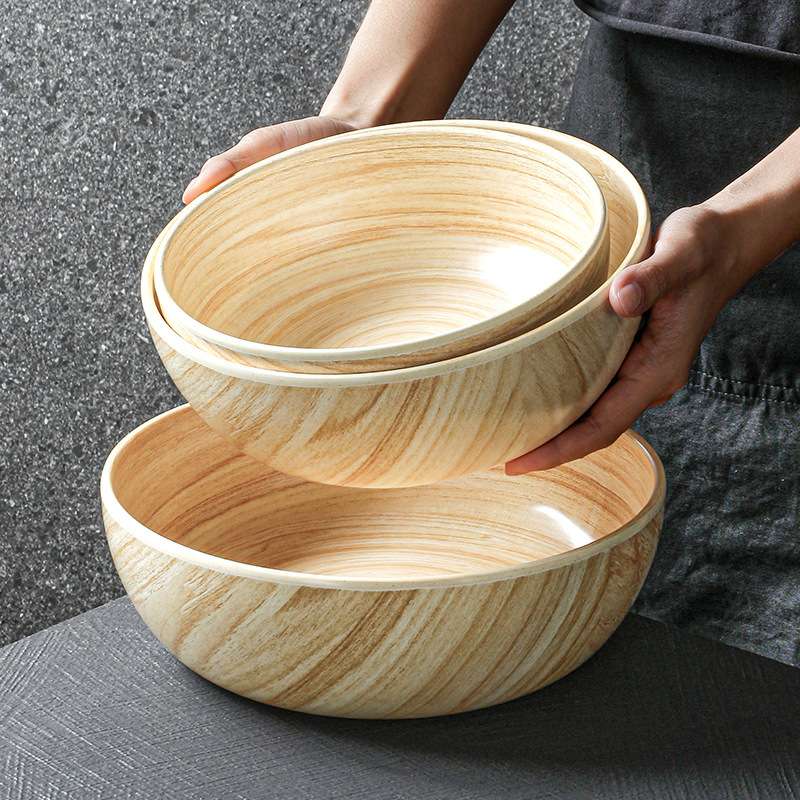 祥源美密胺餐具面碗商用仿瓷拉面米线汤碗大碗水果沙拉凉皮凉拌碗