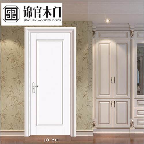 成都木门实木复合免漆套装门 高档PVC平开门卫生间厨房工程门
