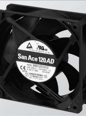 9AD1201H12【AC/DC Fan 120x38mm 100-240V Low Power】