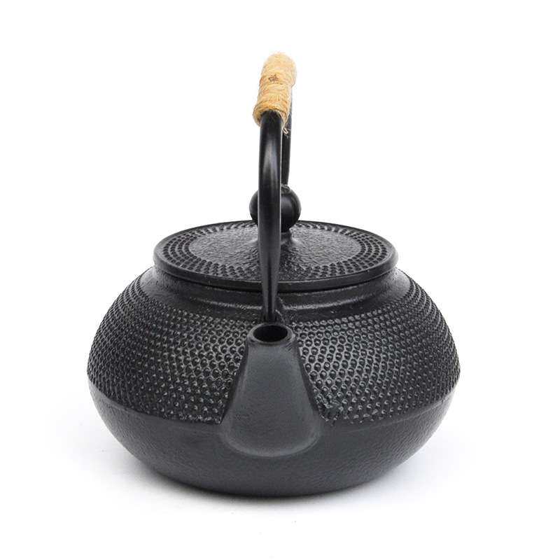 铸铁铁壶烧水壶煮茶壶小丁颗粒生铁壶提梁壶茶具铸铁壶户外露营