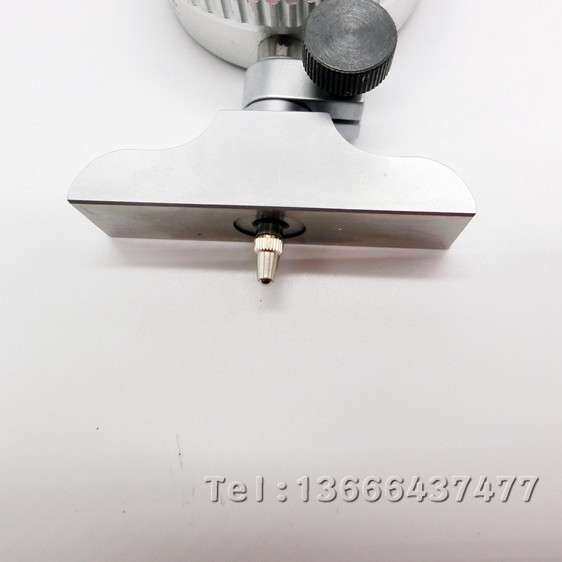 上海上申九量深度百分表0-100MM 深度规 深度计 指示表测量 0.01