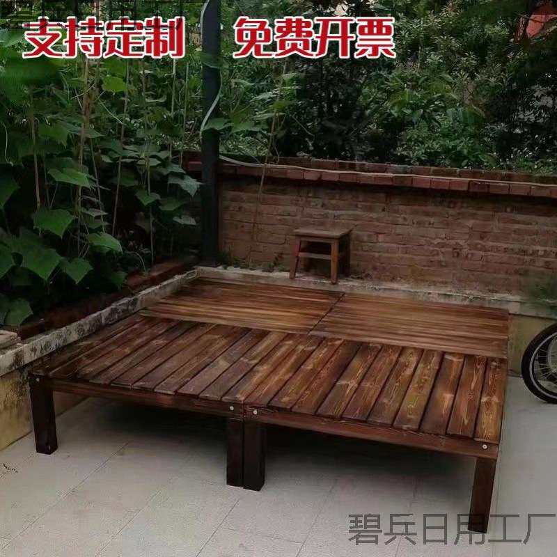 防腐木地板花园露营木地台室外庭院户外阳台天台地垫楼顶景观地铺